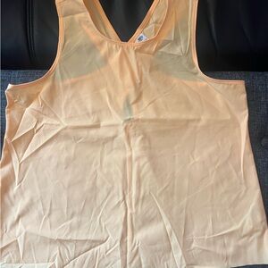 Orange tank top